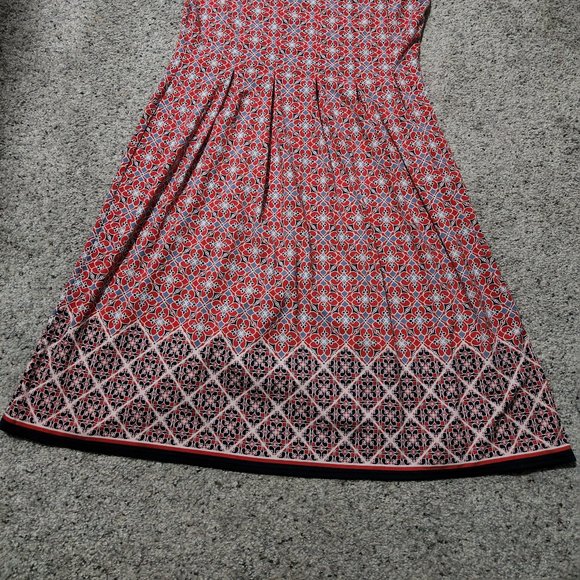 Sleeveless printed dress - Picture 3 of 4